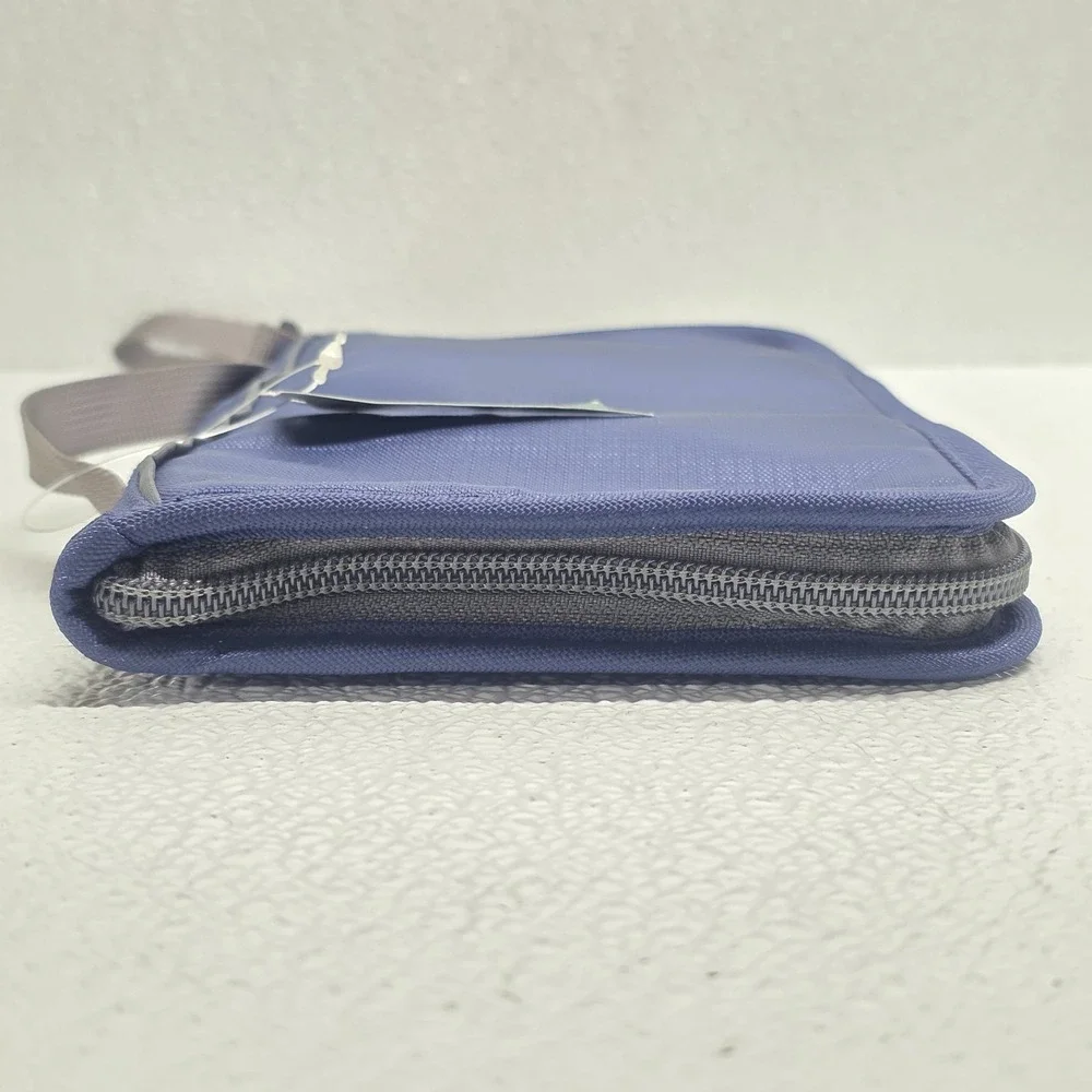 LL Bean Travel Passport Ticket Organizer III Wallet - Night Blue BRAND NEW